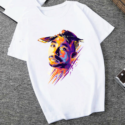 Camiseta Unisex Hip-Hop con Estampado Trendy - Image 7