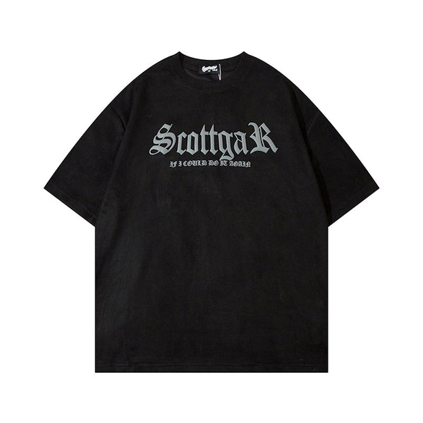 Camiseta Unisex de Ante Suave - Diseño Holgado para Pareja