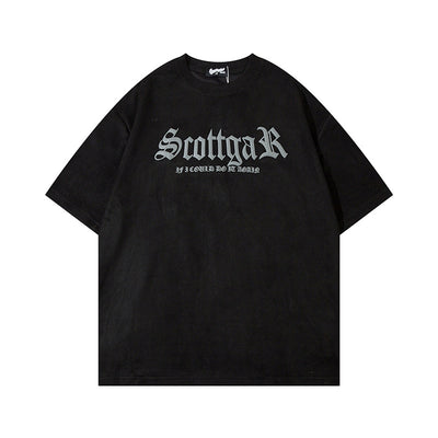 Camiseta Unisex de Ante Suave - Diseño Holgado para Pareja - Image 2