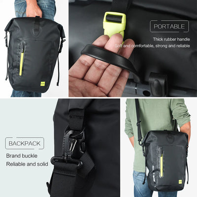 Bolsa Delantera Shark para Bicicleta - Organizador de Manillar - Image 8