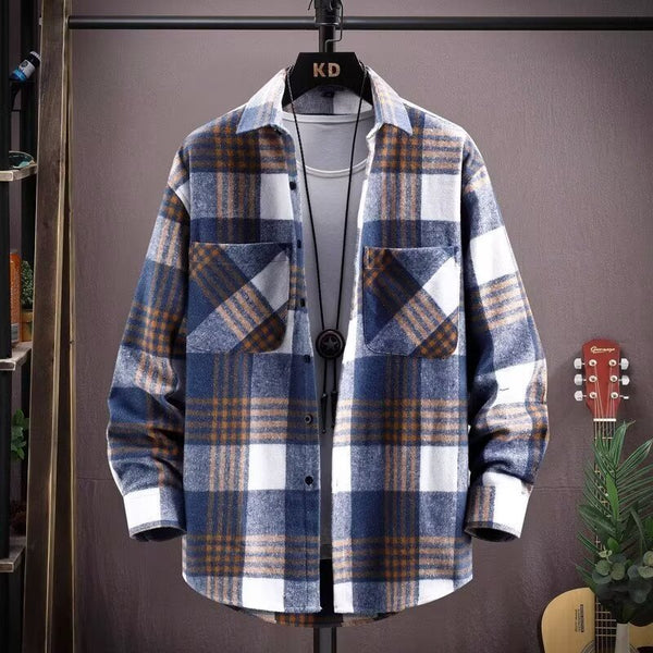 Saco Camisero Elegante con Solapas para Hombre - Diseño Moderno