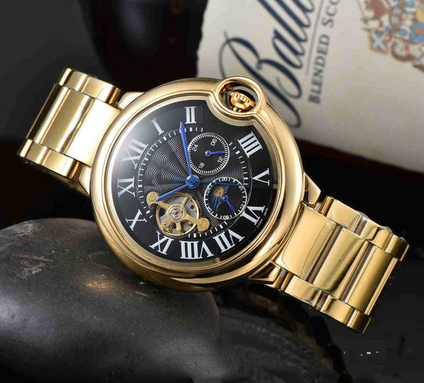 Reloj Mecánico Automático para Hombre con Gran Volante