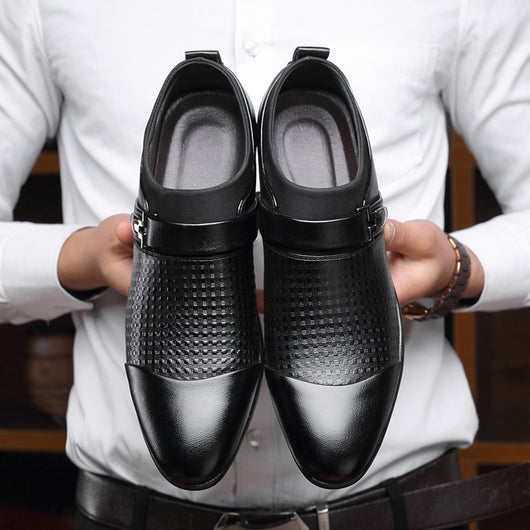 Zapatos de Cuero Premium para Hombre - Elegancia Empresarial - Image 9
