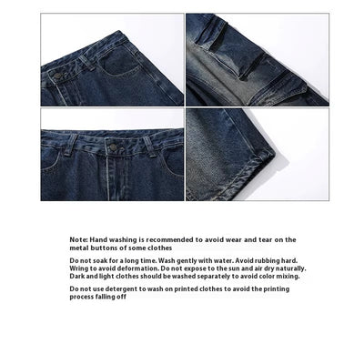 Pantalón Denim Matchet Multi-bolsillos Lavado - Image 7