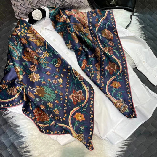 Pañuelo Grande Estampado para Mujer Primavera Otoño - Image 14