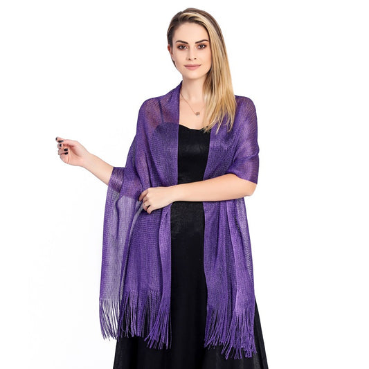 Chal Lurex Elegante para Bodas, Eventos y Fiestas de Noche