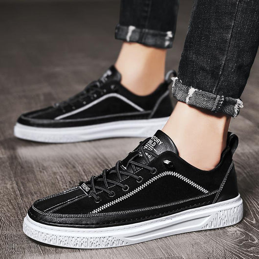 Zapatos de Cuero Casual Estilo Británico para Hombre - Versátiles y Elegantes - Image 6