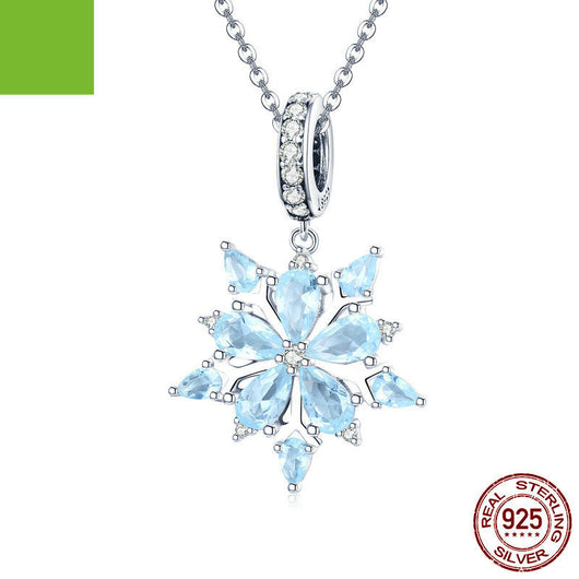 Dije Copo de Nieve Elegante en Plata 925 - Image 8