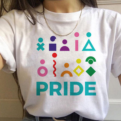 Playera Orgullo Gay Arcoíris para Mujer - Manga Corta - Image 12