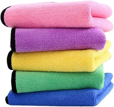 Set de 5 Paños Absorbentes de Microfibra para Auto - Image 2