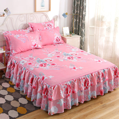 Juego de Cama Coreano Acolchado de Tres Piezas - Image 15