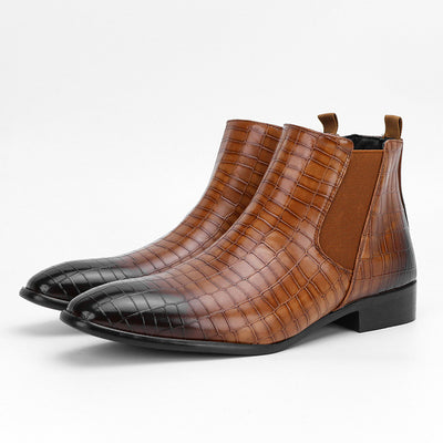 Botas Casuales Británicas para Hombre - Estilo Versátil y Moderno - Image 14