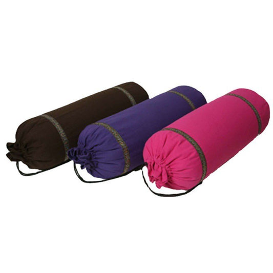 Almohada Cilíndrica de Apoyo para Embarazo y Yoga