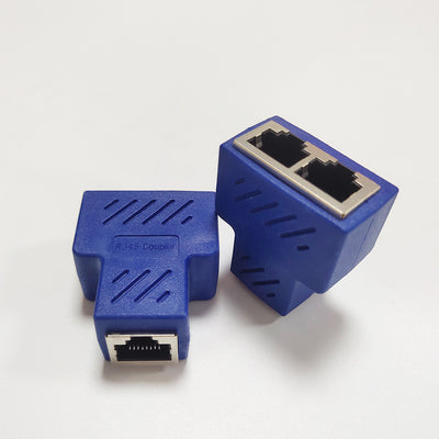 Divisor de Cable de Red RJ45 - Adaptador Splitter Ethernet de Tres Vías - Image 6