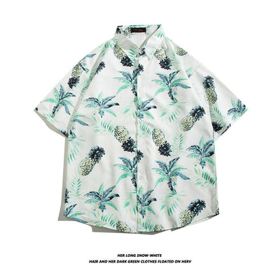 Camisa Hawaiana de Seda Helada para Hombre - Image 7
