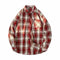 Camisa-Chaqueta Casual de Cuadros para Hombre