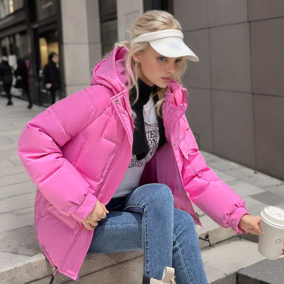 Abrigo Grueso para Otoño e Invierno para Mujer - Image 33