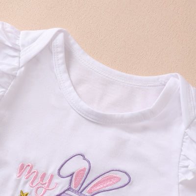 Conjunto de Verano para Niñas con Bordados - 4 Piezas - Image 9