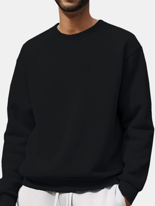 Sudadera de Cuello Redondo en Terciopelo con Manga Larga - Image 28