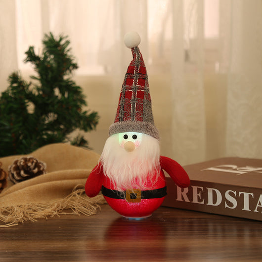 Adornos Navideños LED - Santa, Muñeco de Nieve, Reno y Gnomos Luminosos - Image 9
