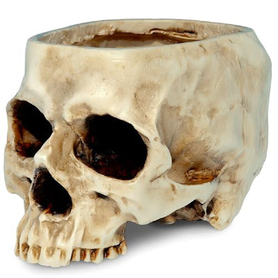 Maceta Decorativa Calavera de Resina para Halloween - Image 5
