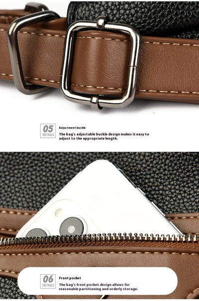Bolso Bandolera Mujer con Múltiples Compartimentos - Gran Capacidad y Estilo - Image 23