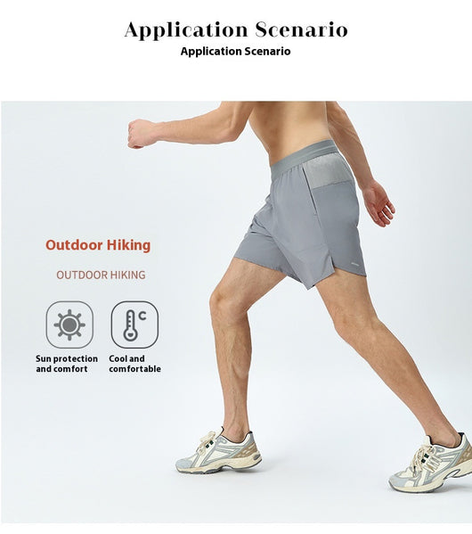Shorts Deportivos a Juego para Pareja - Transpirable Seda de Hielo - Image 12