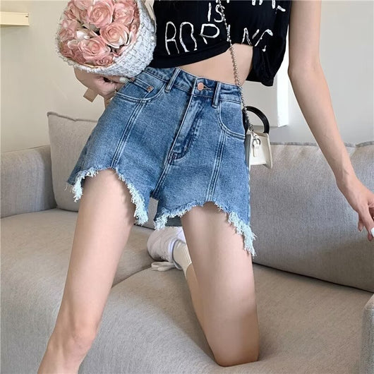 Shorts de Mezclilla Ligeros Cortos para Hombre - Verano - Image 13