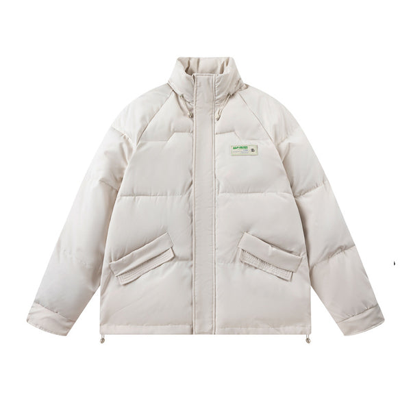 Chaqueta Retro de Algodón Holgada para Parejas