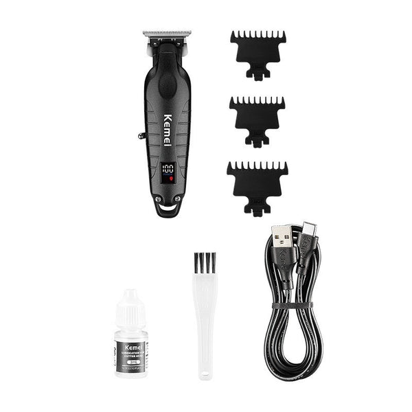Cortadora de Cabello Profesional con Pantalla LCD y Cabezal de Aceite - Image 4