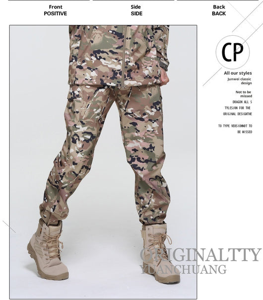 Pantalones Soft Shell para Hombre - Impermeables, Transpirables y Resistentes - Image 36
