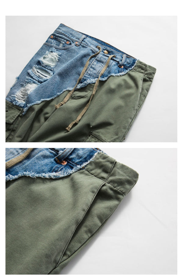 Pantalones de Trabajo con Múltiples Bolsillos y Tirantes