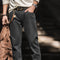 Jeans Rectos Lavados para Hombre - Estilo Casual Moderno
