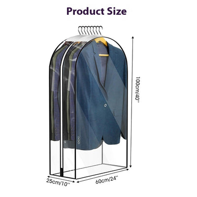 Bolsa Organizadora Transparente 3D para Ropa - Protección Antipolvo - Image 4