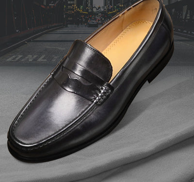 Zapatos Casuales de Cuero Transpirable para Hombre - Image 18
