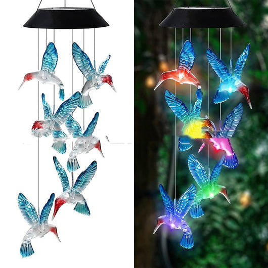 Luces Solares Decorativas Colibrí para Jardín y Patio - Image 8