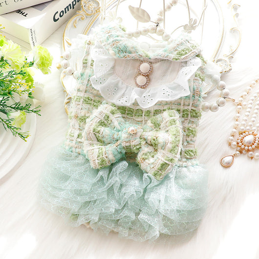 Vestido de Encaje Elegante para Perros Pequeños - Image 20