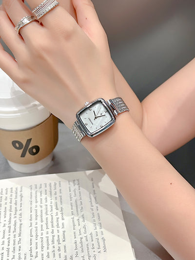 Reloj Cuadrado Retro Vintage para Mujer con Diseño Estrellado - Image 22
