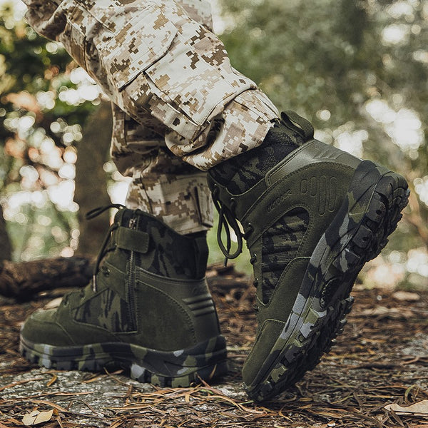 Botas Altas Deportivas Coreanas Personalizadas Talla 46 - Estilo Casual y Senderismo