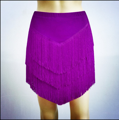 Falda Corta con Flecos para Danza Cuadrada - Image 11