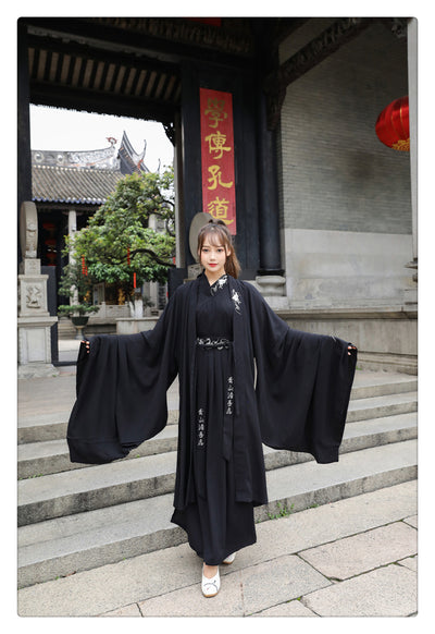 Set de Pareja Hanfu Estilo Antiguo - Conjunto Estudiante Tradicional - Image 26