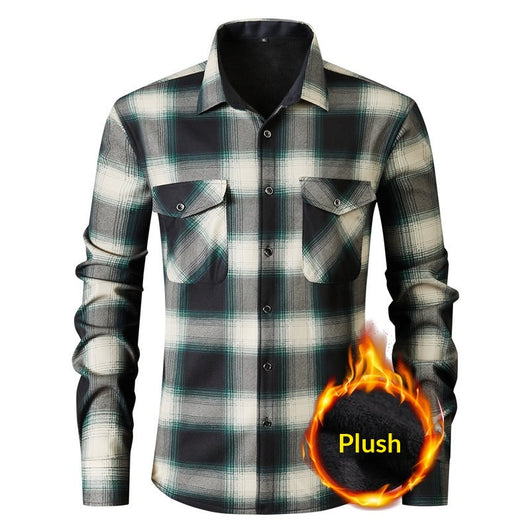 Cardigan Casual de Algodón Acolchado para Hombre - Image 14