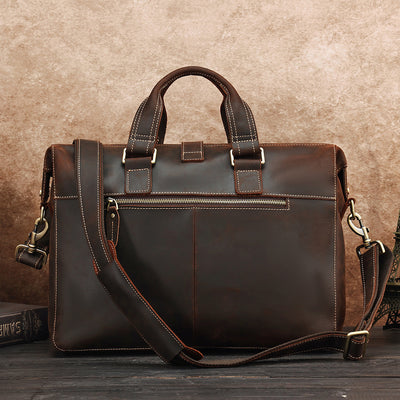 Bolso de Cuero Genuino para Negocios - Image 3