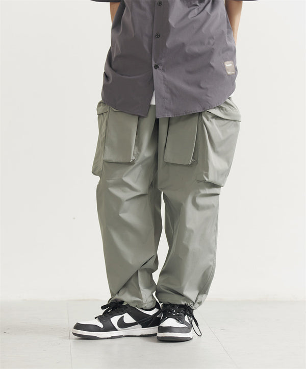 Pantalones Cargo Funcionales con Cinturón para Hombre - Múltiples Bolsillos