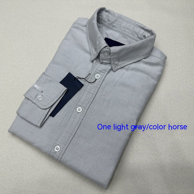 Camisa Manga Larga Hombre Business Casual Primavera Otoño - Image 6
