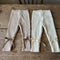 Leggings de Algodón con Rayas Hundidas y Moño Adorable
