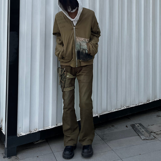 Pantalones de Algodón con Manga Ajustada Extinction