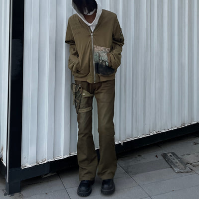 Pantalones de Algodón con Manga Ajustada Extinction