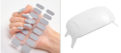 Calcomanías de Uñas Adhesivas Impermeables con Letras y Colores - Image 38