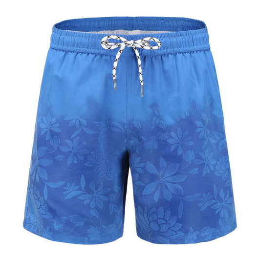 Shorts de Baño Hombre Talla Grande con Estampado Mágico Cambio de Color - Image 8